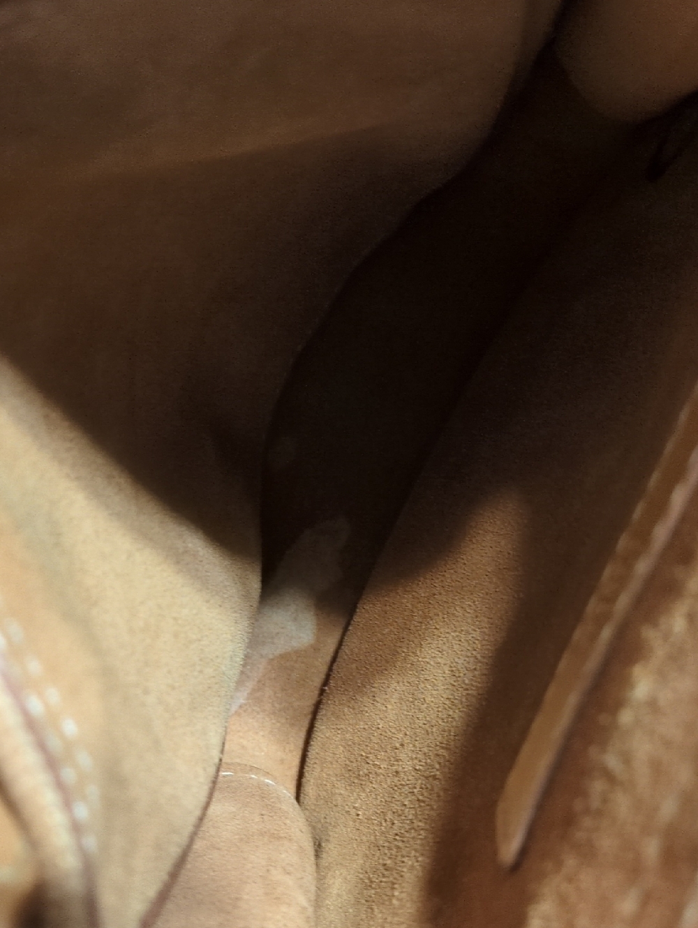 FRYE Classic Tan Leather Crossbody Bag - Women's Shoulder Purse - Picture 9 of 15